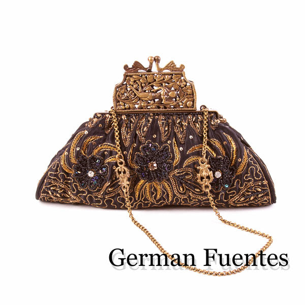 NF734 EVENIN SHOULDER AND CLUTCH  BAG - German Fuentes Wholesale of Leather Handbags, Belts and Accessories - German Fuentes