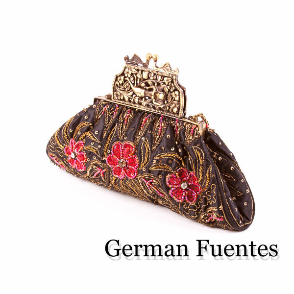 NF734 EVENIN SHOULDER AND CLUTCH  BAG - German Fuentes Wholesale of Leather Handbags, Belts and Accessories - German Fuentes