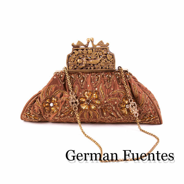 NF734 EVENIN SHOULDER AND CLUTCH  BAG - German Fuentes Wholesale of Leather Handbags, Belts and Accessories - German Fuentes