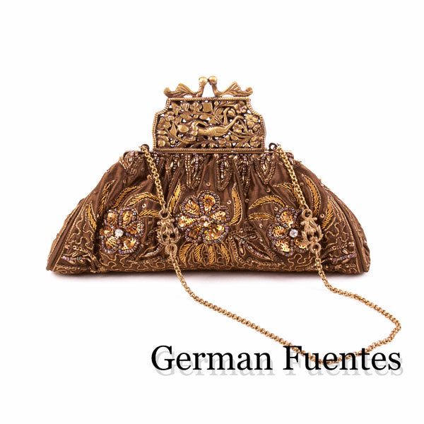 NF734 EVENIN SHOULDER AND CLUTCH  BAG - German Fuentes Wholesale of Leather Handbags, Belts and Accessories - German Fuentes