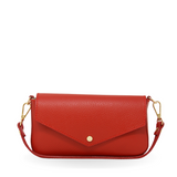 GF0912 GENUINE ITALIAN LEATHER HANDLE AND CROSSBODY BAG
