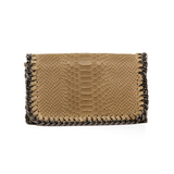 GF0392 GENUINE ITALIAN LEATHER CROSSBODY CLUTCH