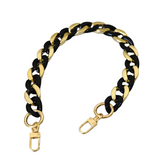 CBS-46 BLACK AND GOLD CHAIN FOR BAGS