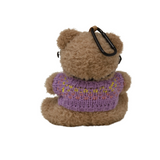 CBS-8 BAG CHARMS TEDDY BEAR