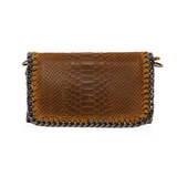 GF0392 GENUINE ITALIAN LEATHER CROSSBODY CLUTCH