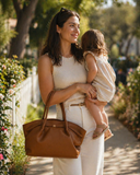 GF0890 LEATHER HANDBAG