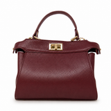 GF0823 GENUINE ITALIAN LEATHER HANDLE AND CROSSBODY BAG