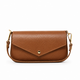 GF0912 GENUINE ITALIAN LEATHER HANDLE AND CROSSBODY BAG