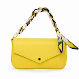 GF0912 GENUINE ITALIAN LEATHER HANDLE AND CROSSBODY BAG
