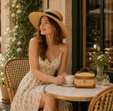 GF13211 | Woven Top-Handle Beach Bag