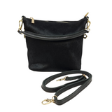 GF0790 GENUINE ITALIAN LEATHE MID MID-SIZE COWHIDE BAG