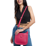 GF0745 GENUINE ITALIAN LEATHER BIG MESSENGER BAG