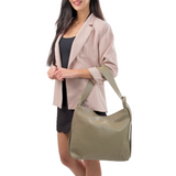 GF0885 GENUINE ITALIAN LEATHER TOTE AND BACKPACK