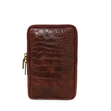 GF1179 CROC EMBOSSED CELLPHONE CROSSBODY BAG