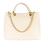 GF114090 LEATHER QUILTED BIG BAG