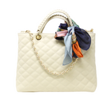 GF114090 LEATHER QUILTED BIG BAG