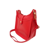 GF0745-S GENUINE ITALIAN  LEATHER MID MESSENGER BAG