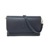 GF0603 GENUINE ITALIAN LEATHER CROSSBODY CLUTCH