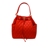 GF0440 GENUINE ITALIAN LEATHER TOP HANDLE AND CROSSBODY BAG