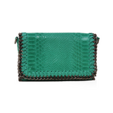 GF0392 GENUINE ITALIAN LEATHER CROSSBODY CLUTCH
