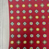 YF08-C61  CIRCLE AND RHOMBUS GEOMETRIC PATTERN SCARF - German Fuentes Wholesale of Leather Handbags, Belts and Accessories - German Fuentes