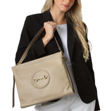 GF1952 GENUINE ITALIAN LEATHER SHOULDER HANDBAG - German Fuentes Wholesale of Leather Handbags, Belts and Accessories - German Fuentes