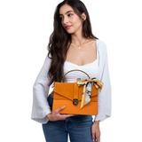 GF1939 GENUINE ITALIAN LEATHER SATCHEL BAG + FREE STRAP