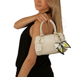 GF13225 GENUINE ITALIAN LEATHER SMALL TOTE CROSSBODY BAG