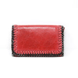 GF0390 LEATHER CROSSBODY CLUTCH