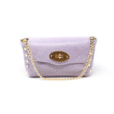 GF0655 GENUINE ITALIAN  LEATHER CROSSBODY BAG