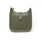GF0745-S GENUINE ITALIAN  LEATHER MID MESSENGER BAG