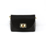 GF0898 GENUINE ITALIAN LEATHER POUCH CROSSBODY COWHIDE