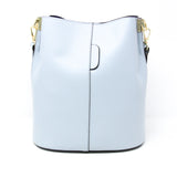 GF2554 LEATHER BUCKET BAG