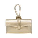 GF0467 GENUINE ITALIAN LEATHER  WRISTLET BAG