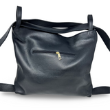 GF0885 GENUINE ITALIAN LEATHER TOTE AND BACKPACK