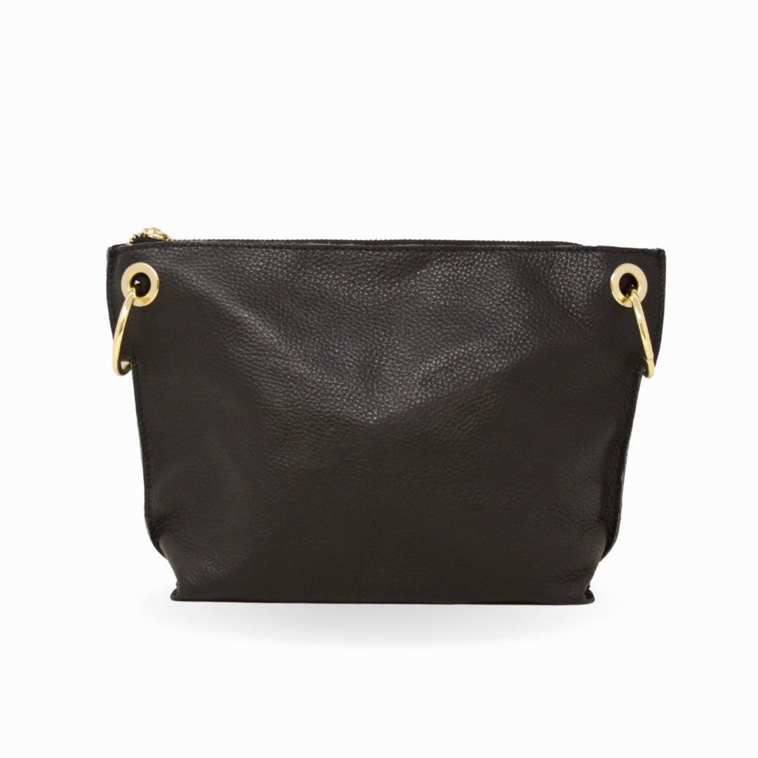 GF2273 GENUINE ITALIAN LEATHER CROSSBODY BAG - German Fuentes Wholesale of Leather Handbags, Belts and Accessories - German Fuentes