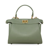 GF0823 GENUINE ITALIAN LEATHER HANDLE AND CROSSBODY BAG