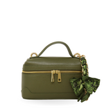 GF13210 GENUINE ITALIAN LEATHER BUCKET SHOULDER AND CROSSBODY BAG