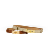 CINT-48 GENUINE ITALIAN LEATHER ADJUSTABLE BELT