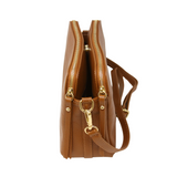 GF2031 GENUINE ITALIAN LEATHER SHOULDER AND CROSSBODY BAG