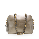 GF2031 GENUINE ITALIAN LEATHER SHOULDER AND CROSSBODY BAG