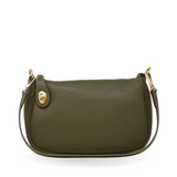 GF2576 GENUINE ITALIAN LEATHER SHOULDER AND CROSSBODY  BAG