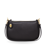GF2576 GENUINE ITALIAN LEATHER SHOULDER AND CROSSBODY  BAG