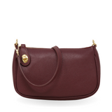 GF2576 GENUINE ITALIAN LEATHER SHOULDER AND CROSSBODY  BAG
