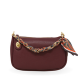 GF2576 GENUINE ITALIAN LEATHER SHOULDER AND CROSSBODY  BAG