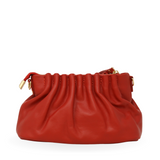 GF2035 GENUINE ITALIAN LEATHER CLUTCH AND CROSSBODY BAG