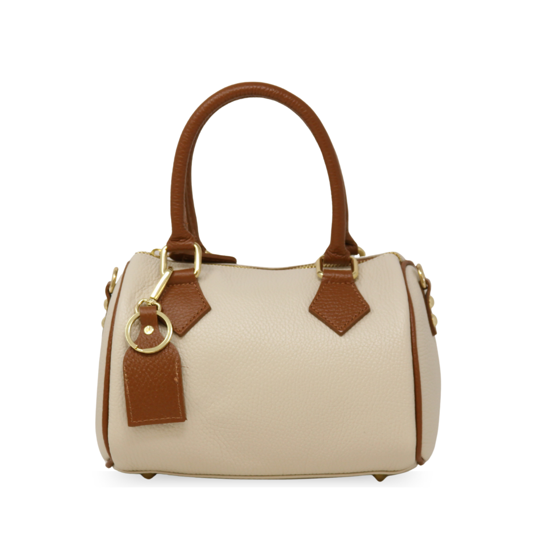 GF13225 GENUINE ITALIAN LEATHER SMALL TOTE CROSSBODY BAG - German Fuentes Wholesale of Leather Handbags, Belts and Accessories - German Fuentes