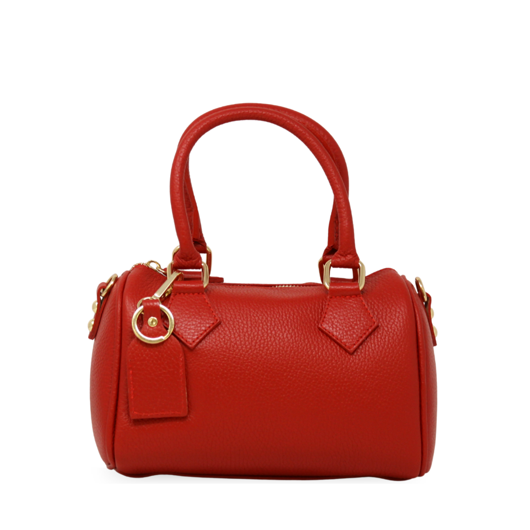 GF13225 GENUINE ITALIAN LEATHER SMALL TOTE CROSSBODY BAG - German Fuentes Wholesale of Leather Handbags, Belts and Accessories - German Fuentes