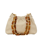 GF1020 GENUINE ITALIAN LEATHER CLUTCH AND CROSSBODY BAG