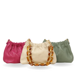 GF1020 GENUINE ITALIAN LEATHER CLUTCH AND CROSSBODY BAG